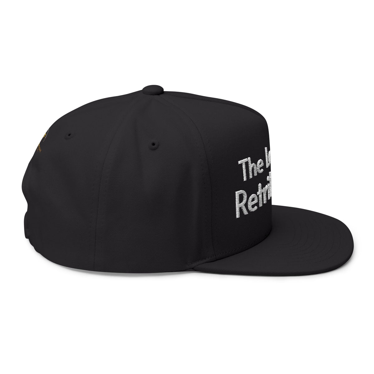 The Laws Of Retribution Embroidered Flat Bill Cap