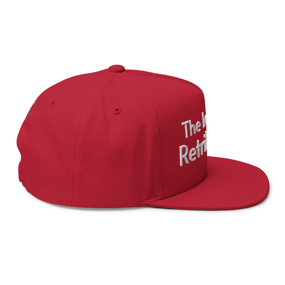 The Laws Of Retribution Embroidered Flat Bill Cap