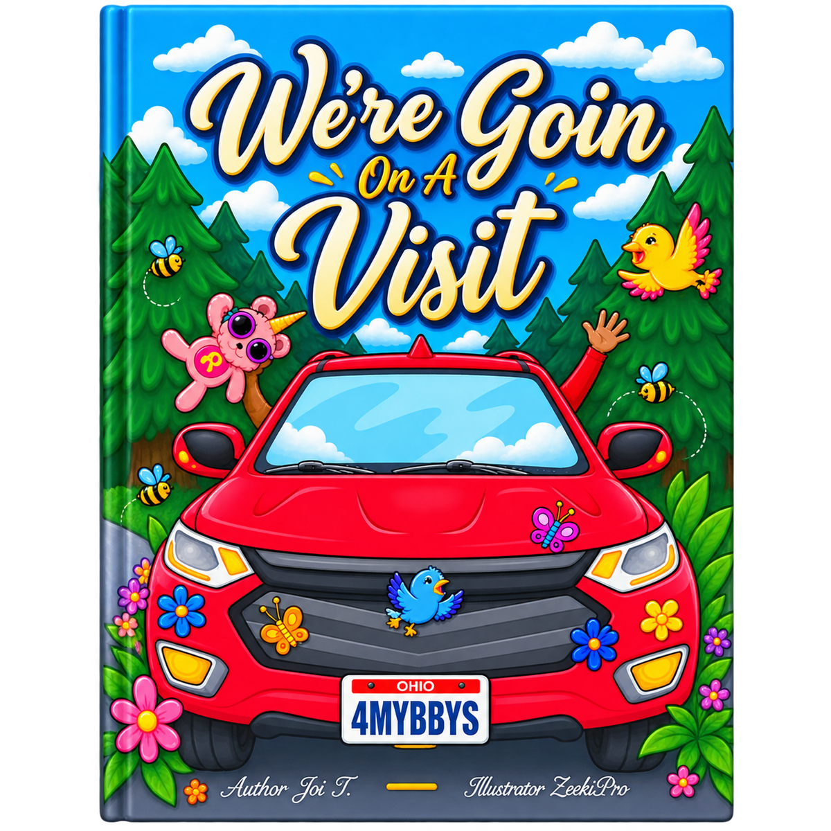 We’re Going On A Visit By Joi Tate - Print Book